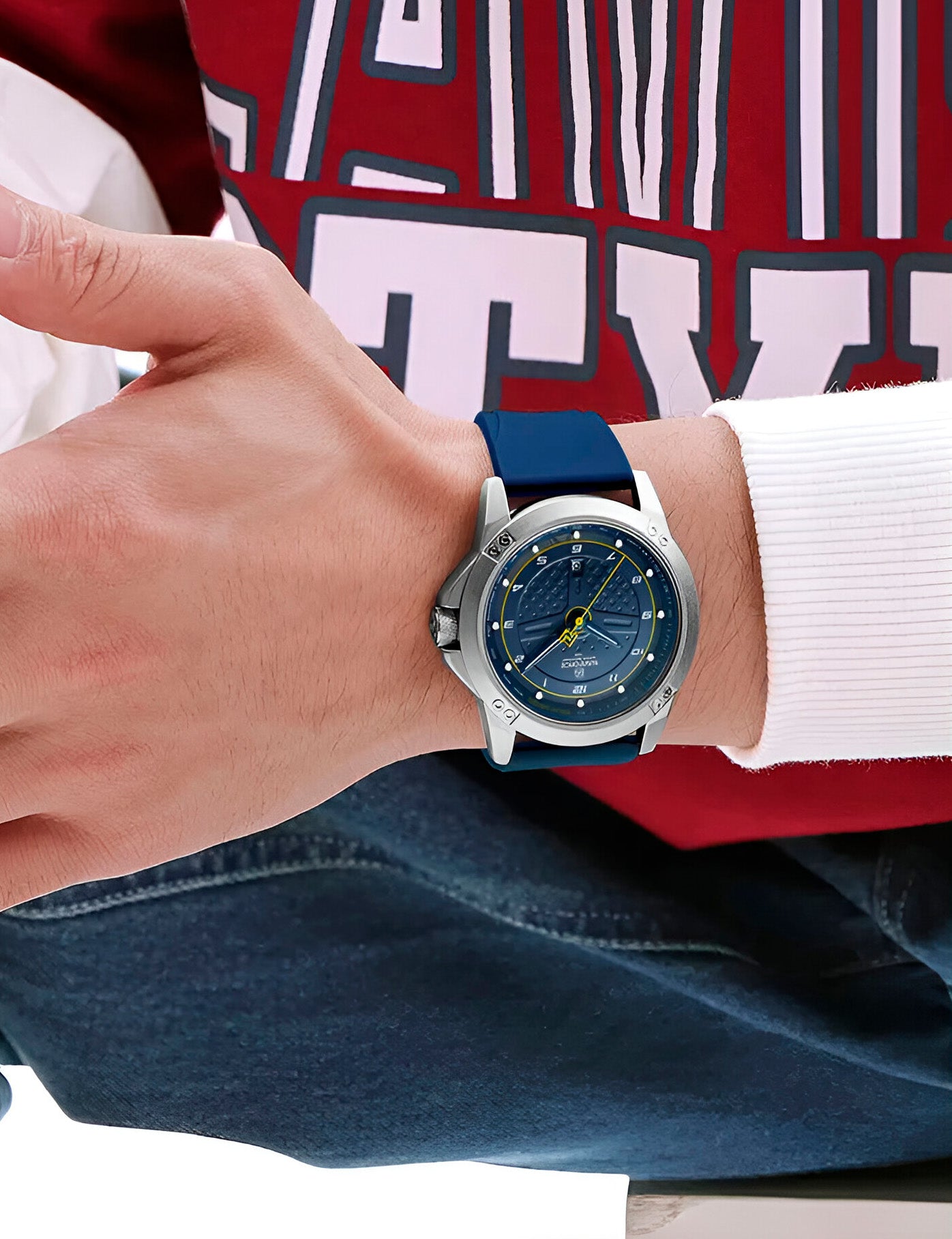 Reloj Naviforce Casual Nf8031 Crono Homb